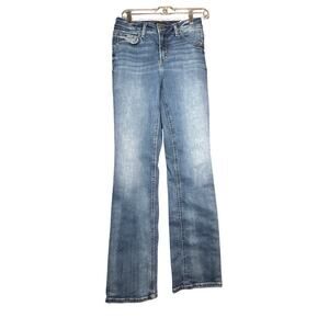 Silver Jeans Co Avery Slim Boot 29x33 Medium Wash Western Glove Works